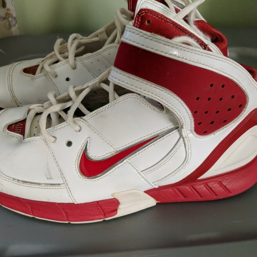 Nike Air Double Figure 311904-161 White Varsity Re